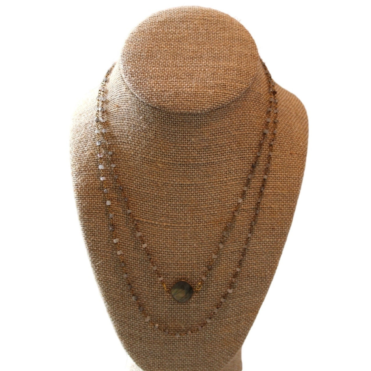 Labradorite Chain Necklace