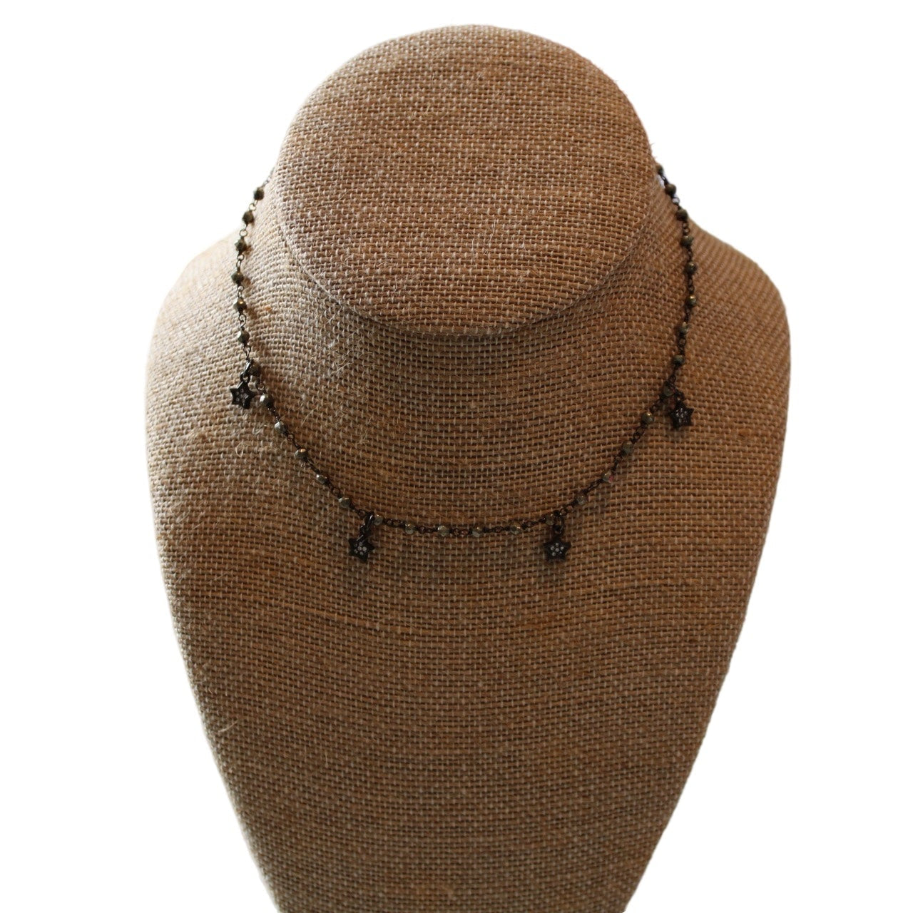 Pyrite All-Around Star Choker