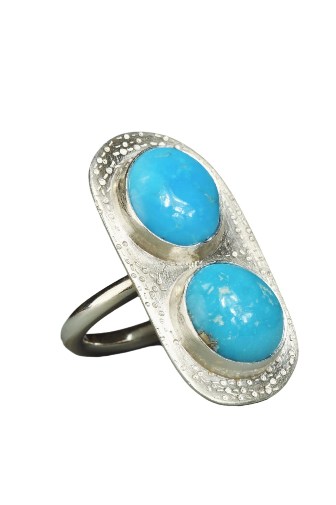 Double Turquoise Ring