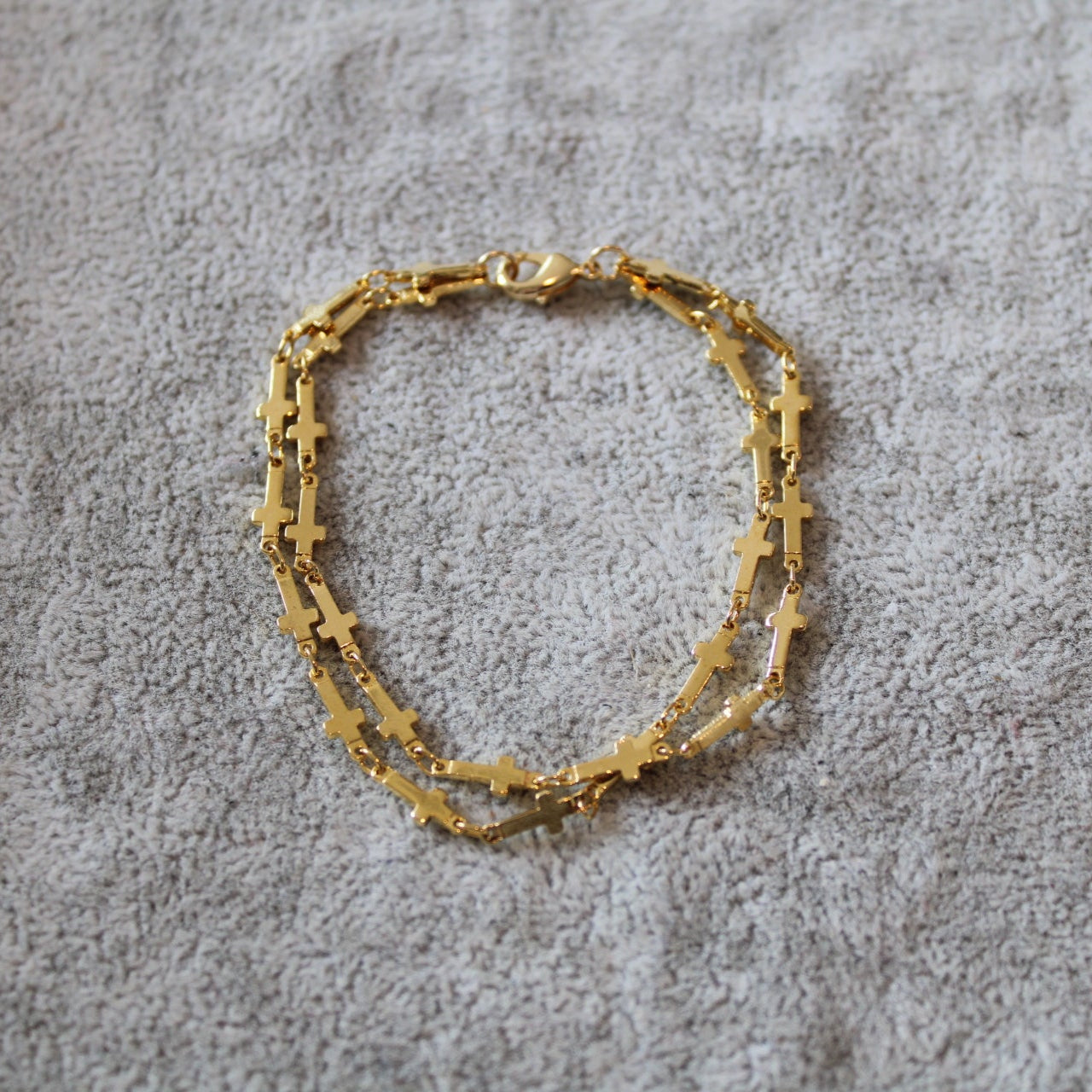 Double Cross Bracelet