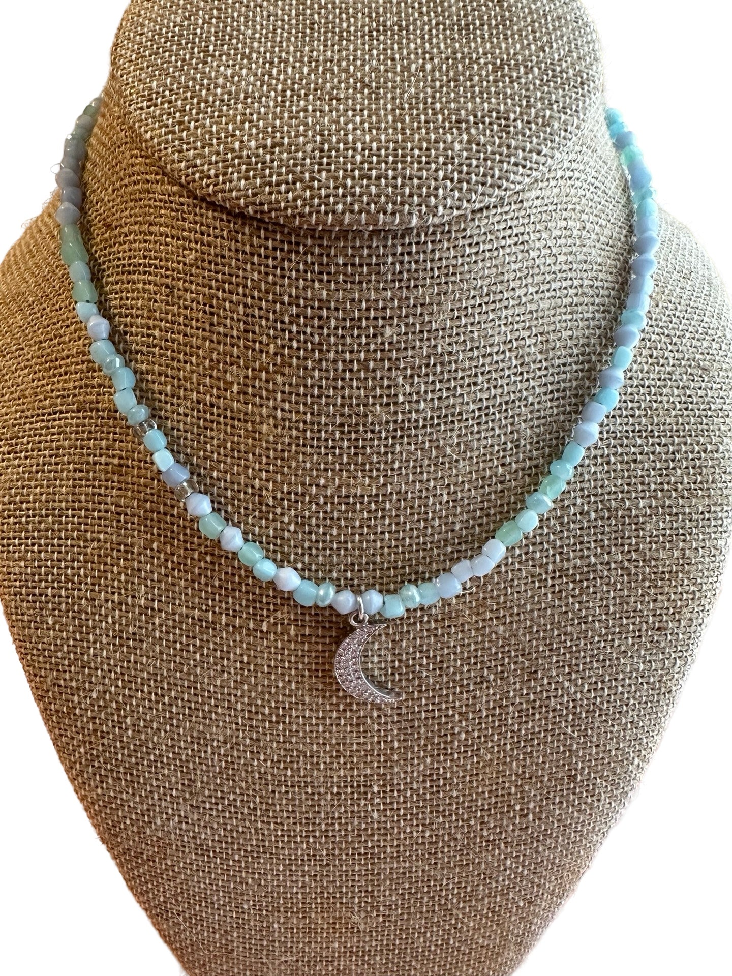 Blue Moon Necklace