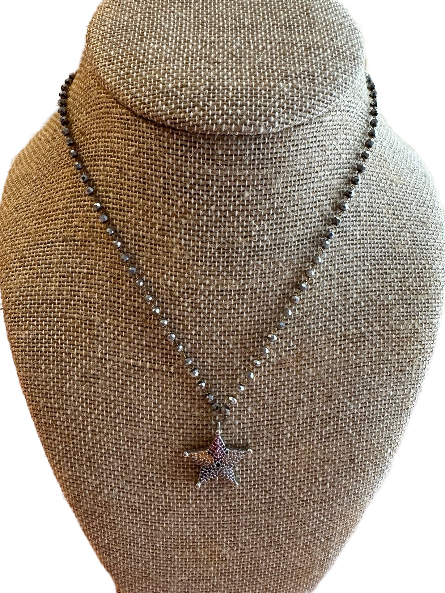 Star Pyrite Necklace