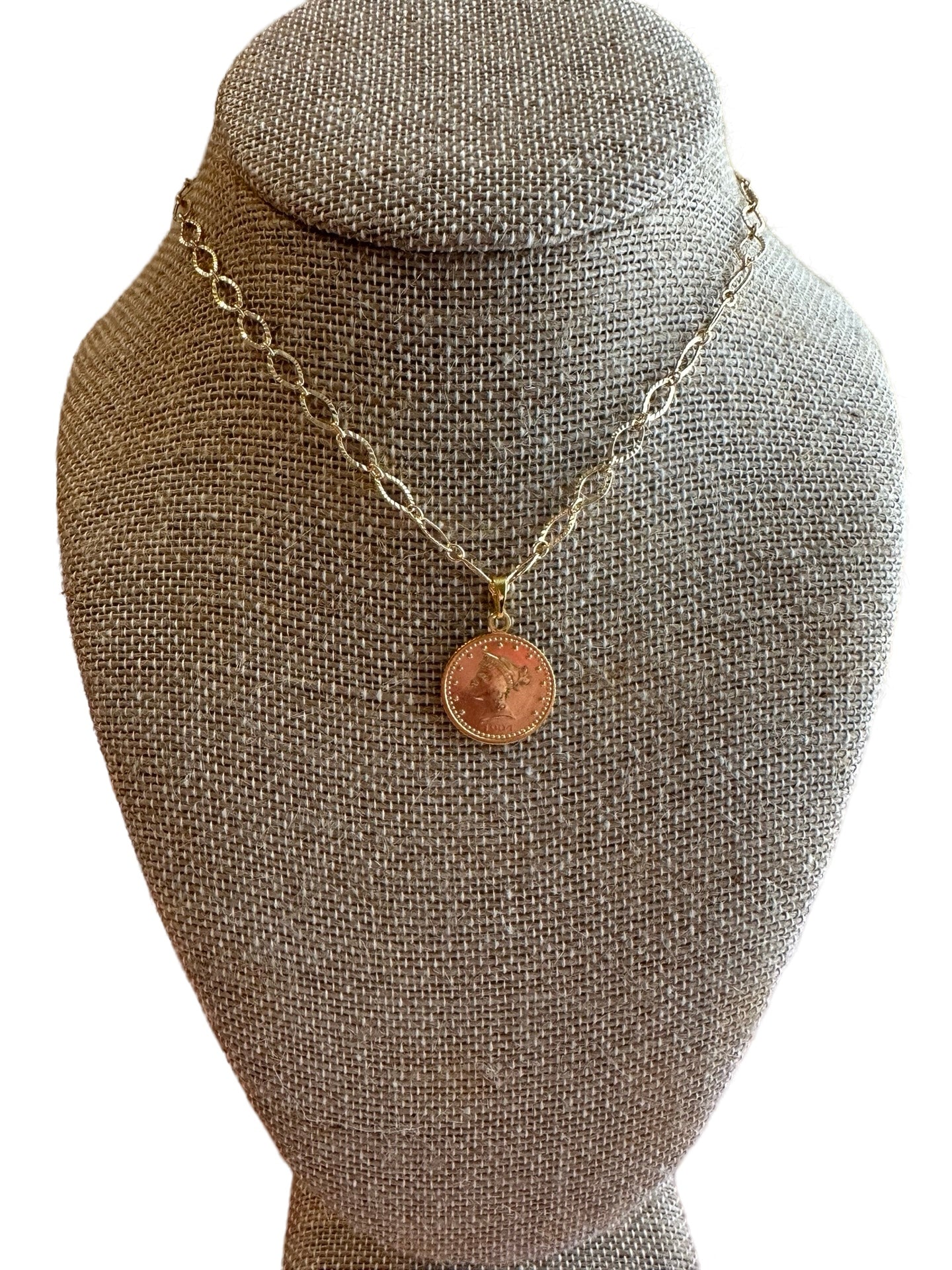 Dainty Coin Choker