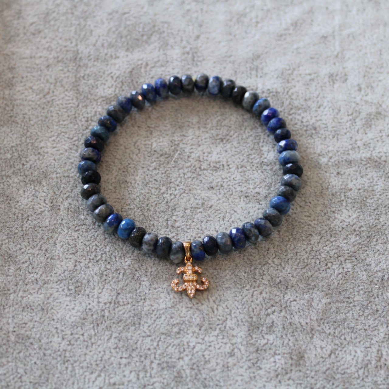 Blue Gemstone Bracelet