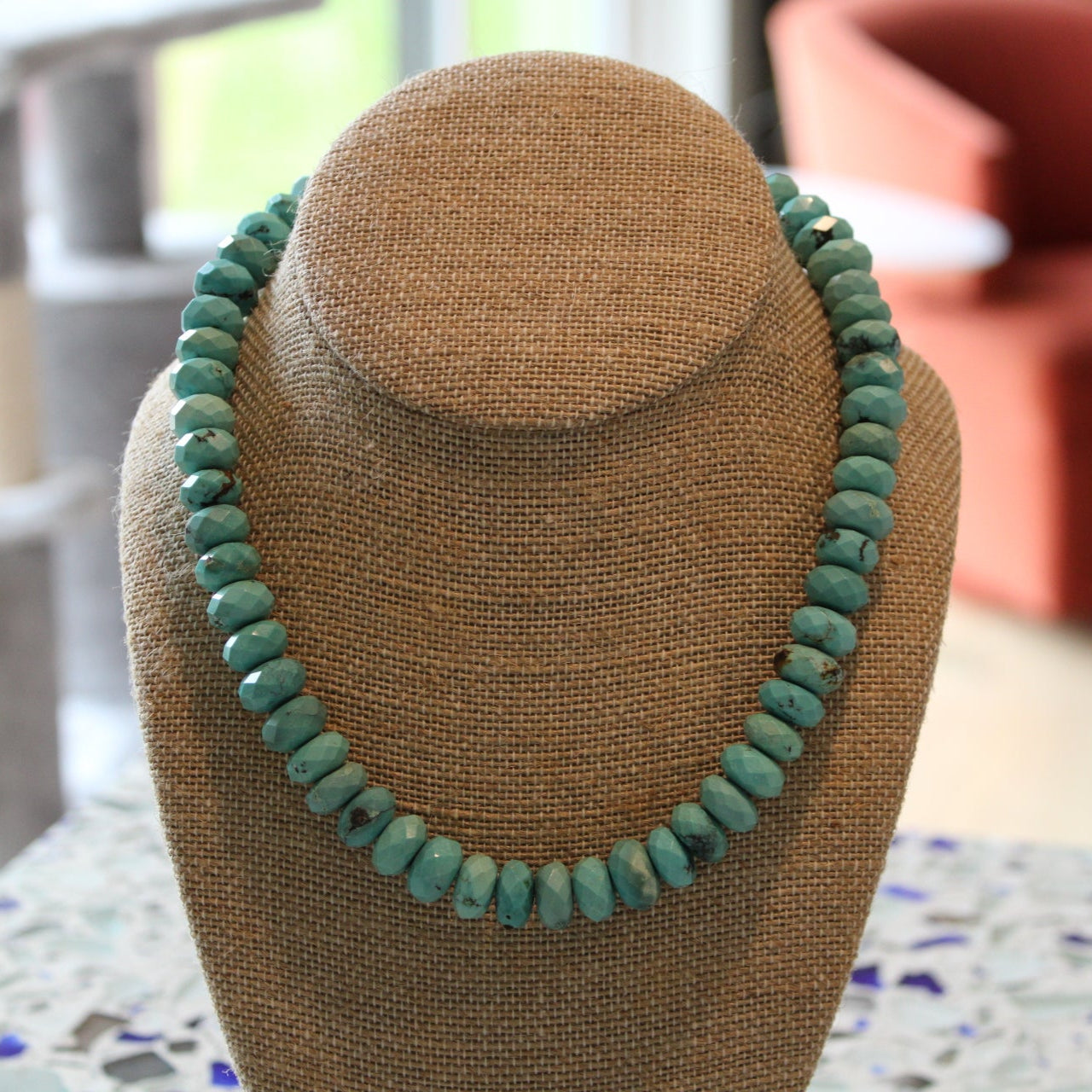 Chunky Turquoise Necklace