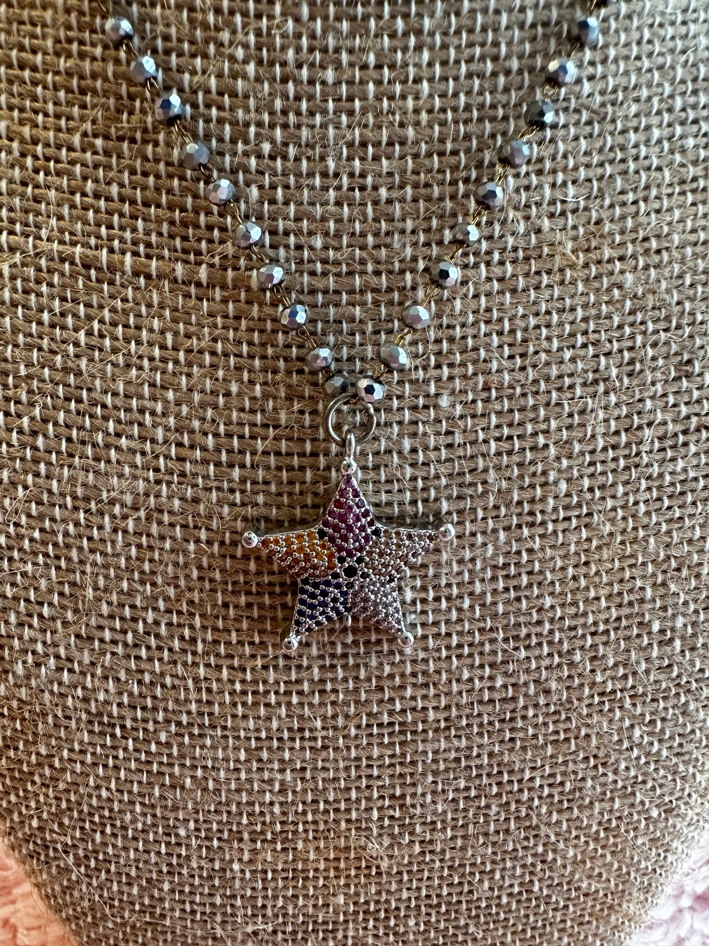 Star Pyrite Necklace