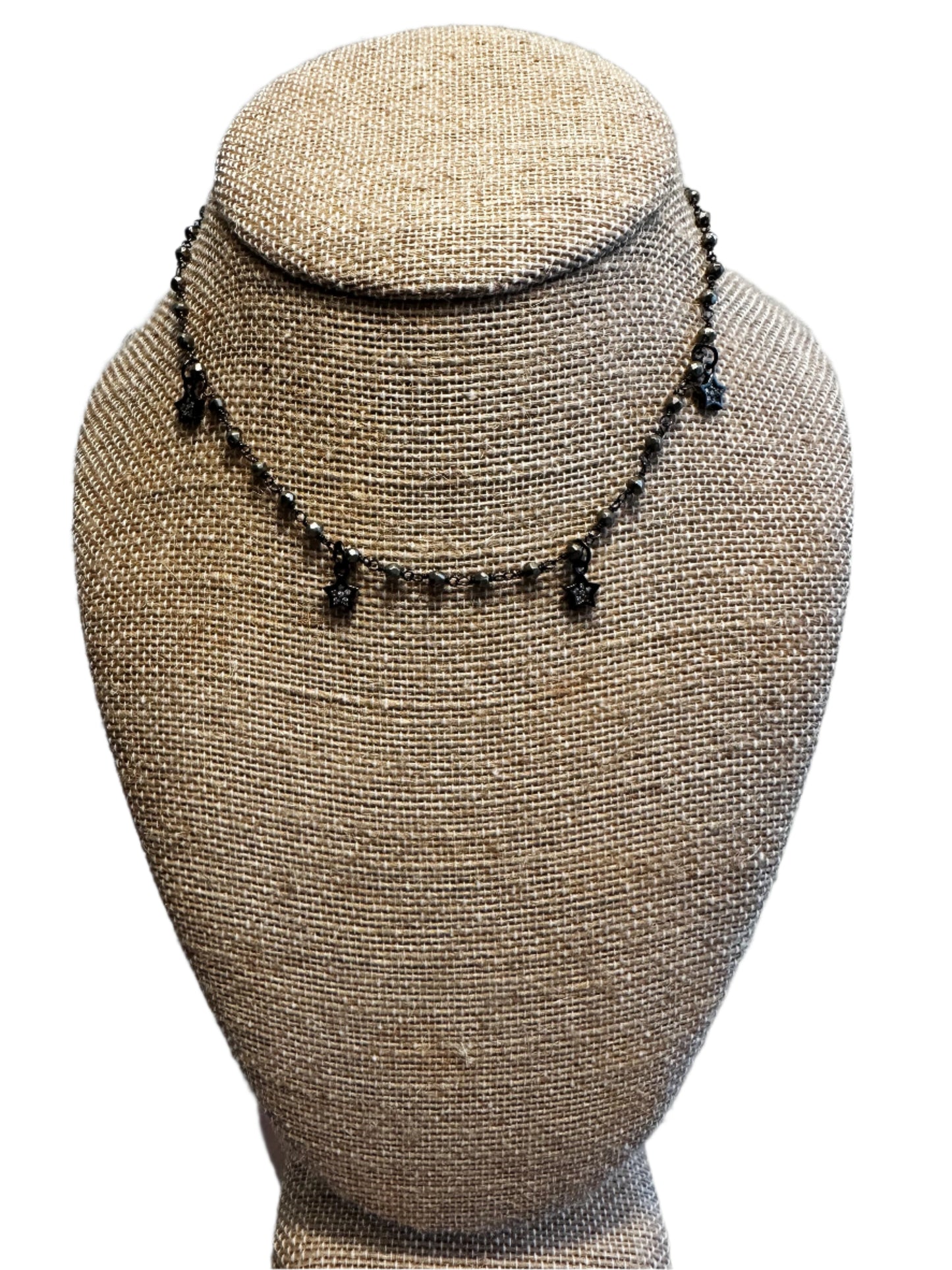 Pyrite All-Around Star Choker