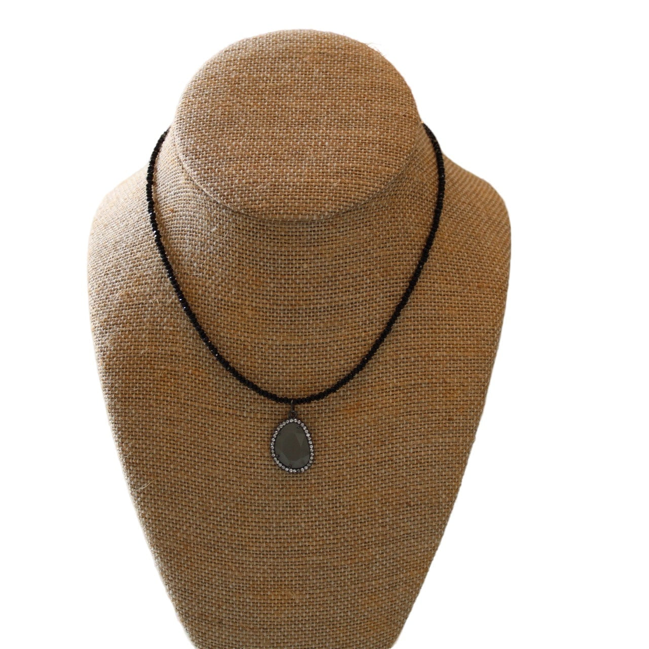 Black Spinel Necklace