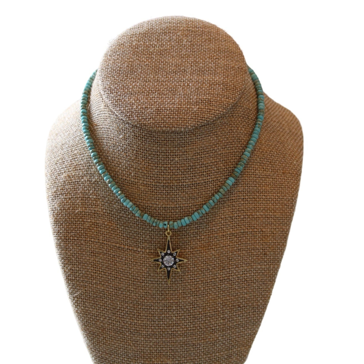 Turquoise Starburst Necklace