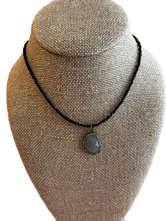 Black Spinel Necklace